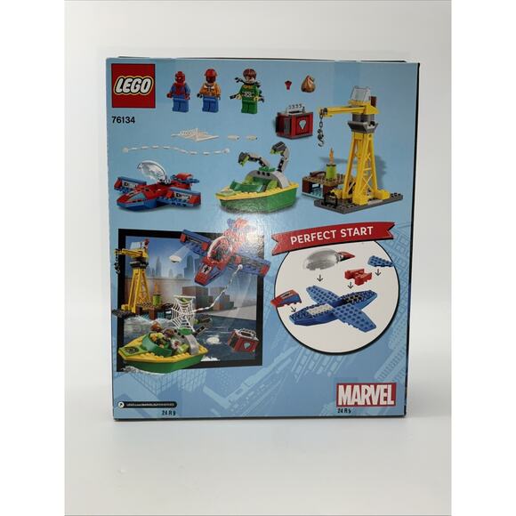 Lego Marvel Spiderman 76134 Spider-Man Doc Ock Diamond Heist Brand NEW SEALED - Picture 2 of 5